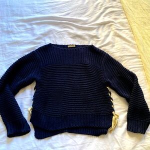 Ulla Johnson Navy Sweater